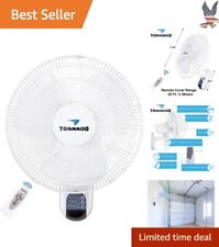 Wall Mount Fan Remote Control 3 Speed 2650 CFM Whisper Quiet Silent 1 Pack picture