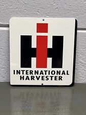IH International Harvester Metal Sign Farm Diesel Tractor Truck Agriculture Gas picture