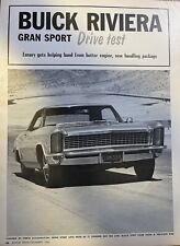Road Test 1965 Buick Riviera Gran Sport illustrated picture