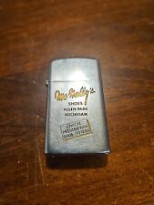 Vintage Zippo Lighter Slim 1967  Detroit  Area Made In USA picture