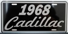1968 68 CADDY METAL LICENSE PLATE FITS CADILLAC ELDORADO COUPE DEVILLE FLEETWOOD picture