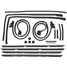 17 pc Door Tailgate Weatherstripping Seal Kit For Chevrolet El Camino 1978-1987 picture