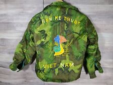 Vintage 1969-70 Vietnam War Ban Me Thuot Embroidered Kids Theater Made Jacket  picture