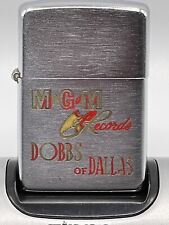 1949-1953 MGM Records And Dobbs Of Dallas Zippo Lighter picture