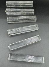 Set of 6 Cristal Au Plomb Crystal Knife Rests 24% PBO picture