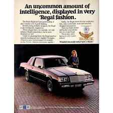 Vintage 1980s Buick Regal Advertisement Print Ad Cars Automobiles picture