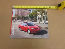2011 Toyota Corolla sales brochure 22 page ORIGINAL literature picture