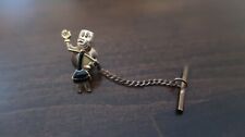 Antique One of a Kind GOLD Electric Company 2.5cm Tip Tack Lapel Pin 10k 1/10 GF picture
