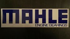 Mahle Engine Bearing decal sticker piston engine nascar hot rod nhra track auto picture
