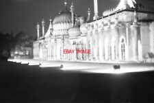 PHOTO  1950 BRIGHTON THE ROYAL PAVILION BY NIGHT ALTHOUGH THE BLACKOUT RESTRICTI picture