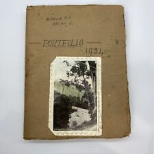 1934 Vintage Portfolio Scrapbook - Victorian Centenary, Royalty & Towns Ephemera picture