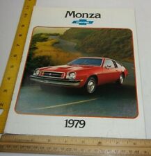 Chevrolet Chevy Monza 1979 car brochure magazine C60 options colors picture