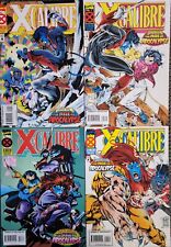 X-Calibre #1, 2, 3, 4 Age Of Apocalypse Set Marvel Comics Book X-Men 1995 Key picture