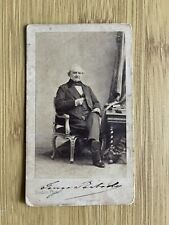 George Peabody Autographed Photo - Signed on Front and Back picture