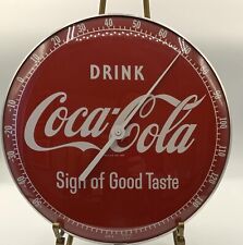 Vintage Coca Cola Coke Sign of Good Taste 12