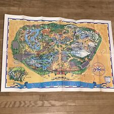 MINT Vintage Original 1966 WALT DISNEY`S Magic Kingdom Disneyland Theme Park Map picture