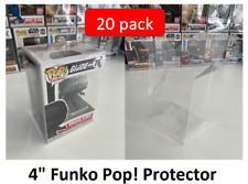 (20-pack) - 4-Inch Funko Pop Clear PET Protector (Fits Most) - 0.35mm thickness picture