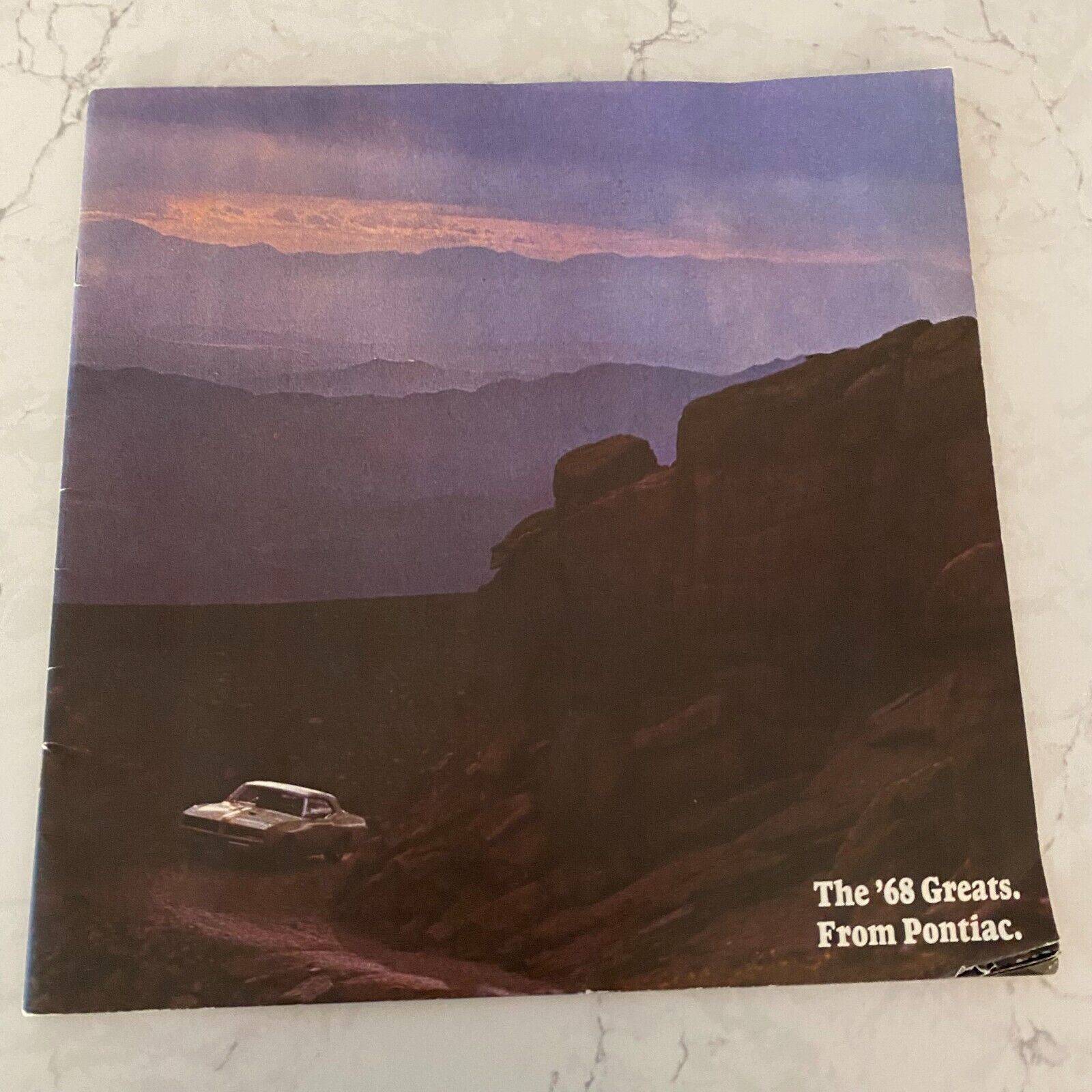 1968 Pontiac GTO Firebird Sprint Dealer & Showroom Automobile Sales Brochure