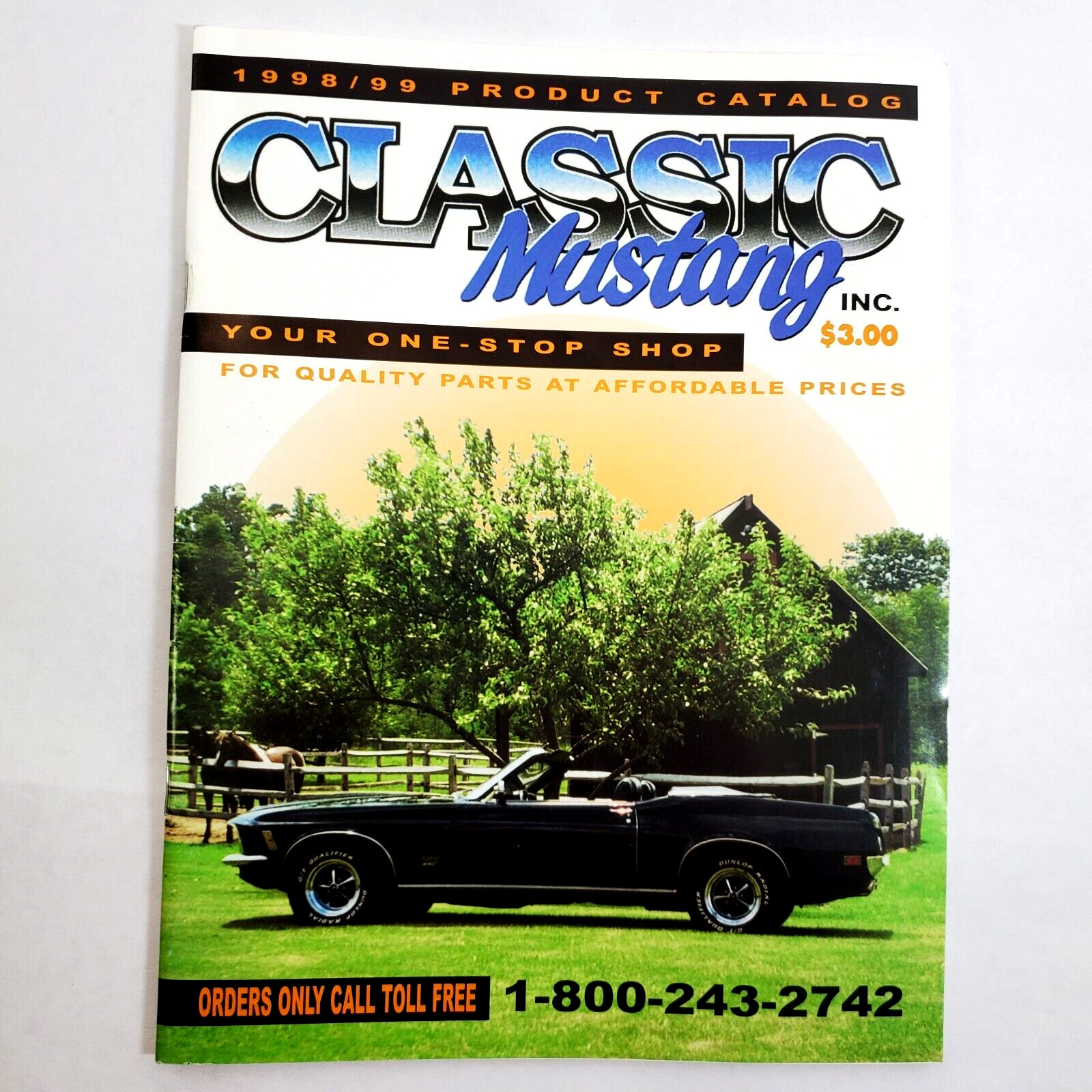 Classic Mustang 1998 – 1999 Parts Product Catalog