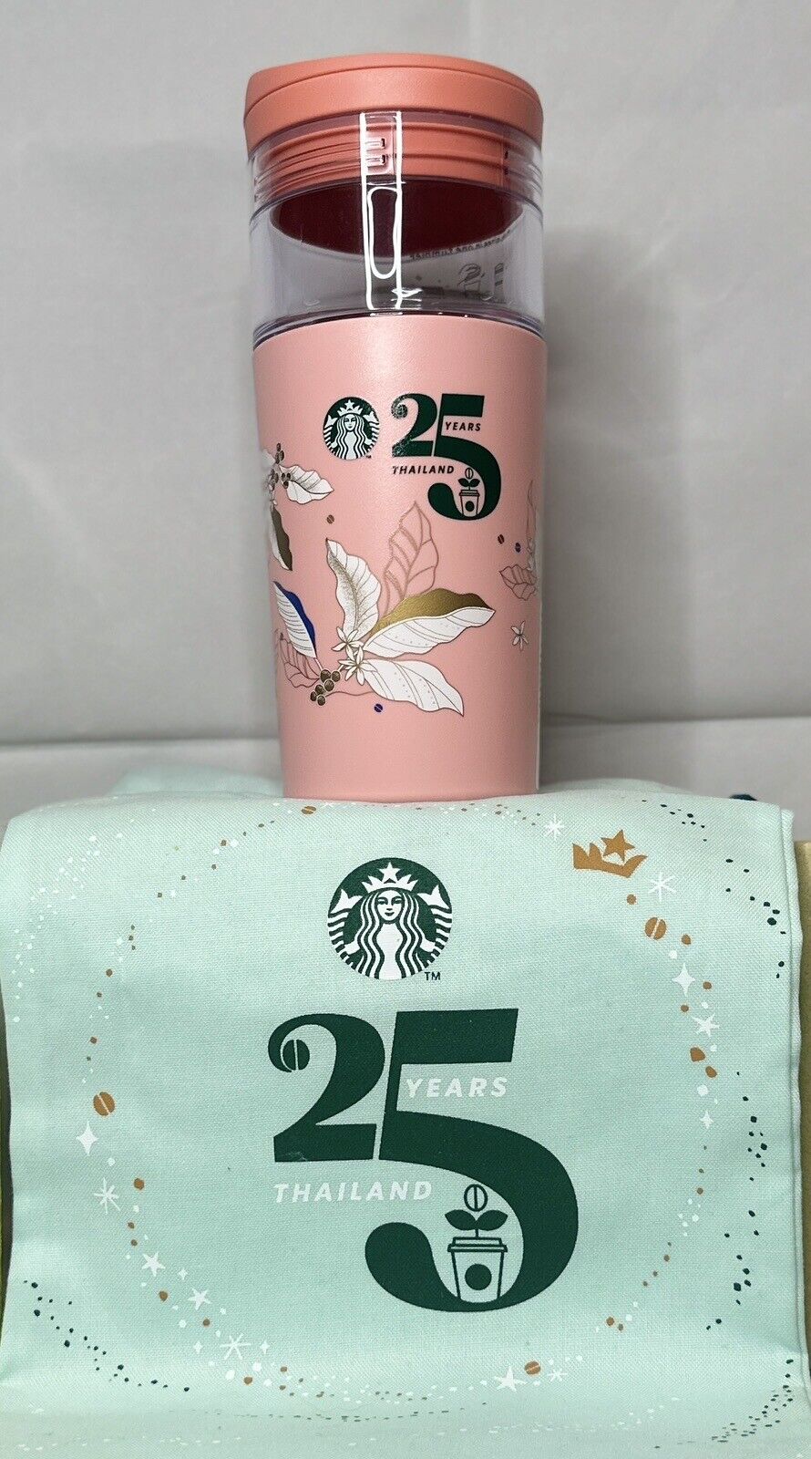 Starbucks Thailand 25th Anniversary 2 in 1 Muan Jai Blend Tumbler