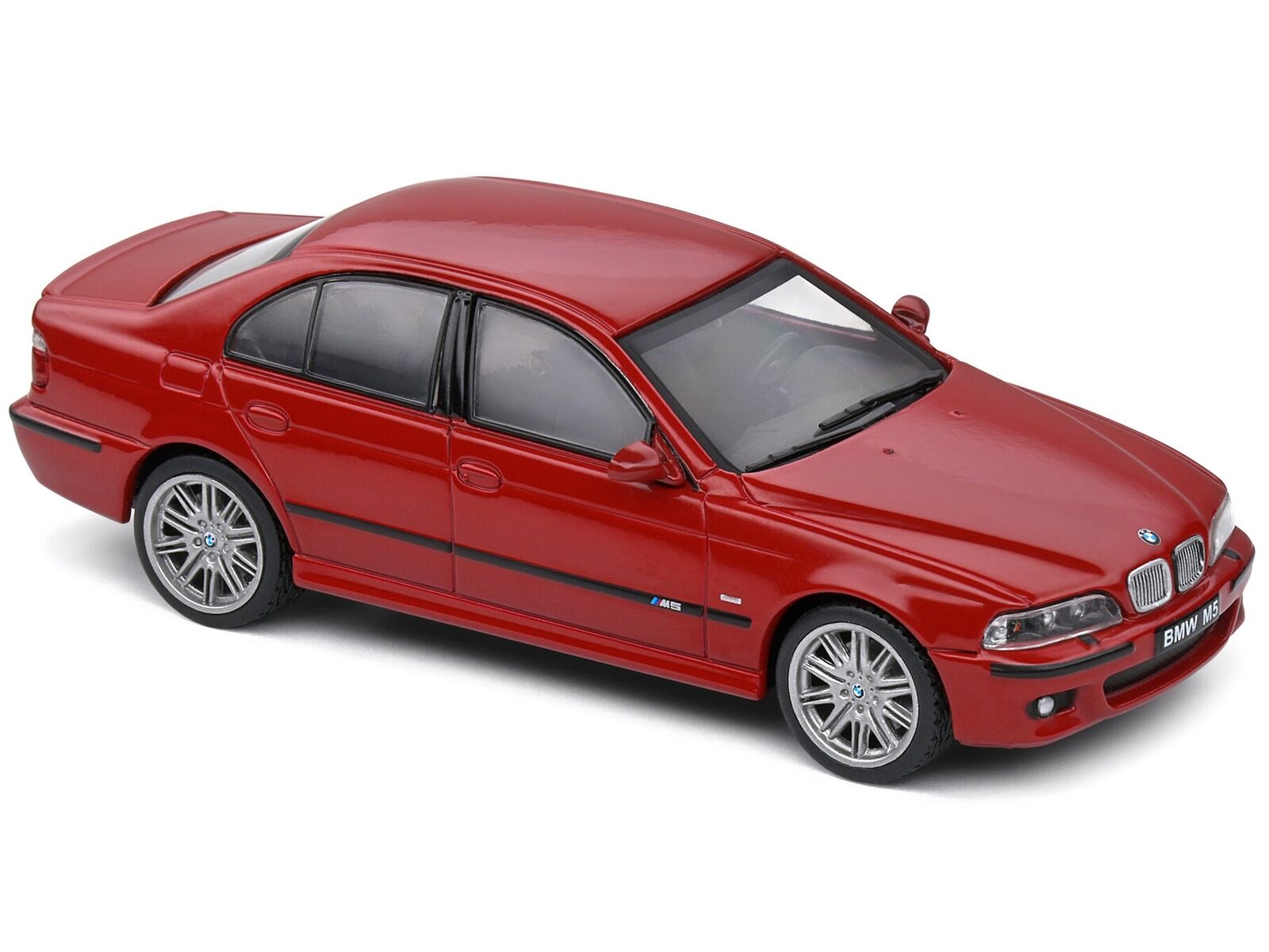 2003 BMW E39 M5 Imola Red 1/43 Diecast Model Car