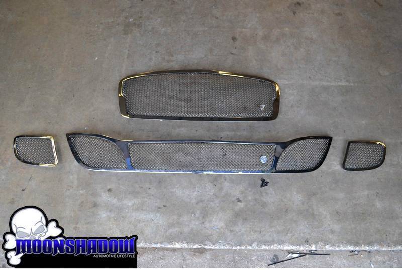 STRUT BENTLEY COLLECTION BLACK CHROME GRILL CONTINENTAL GT 08-10