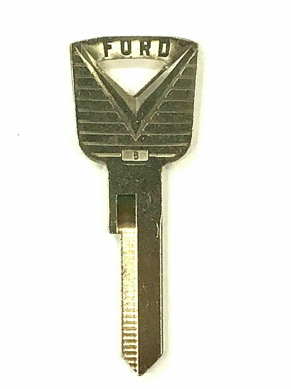 1 1961-1964 Lincoln Thunderbird H27 Key Blank New Original Ford Ignition & Door