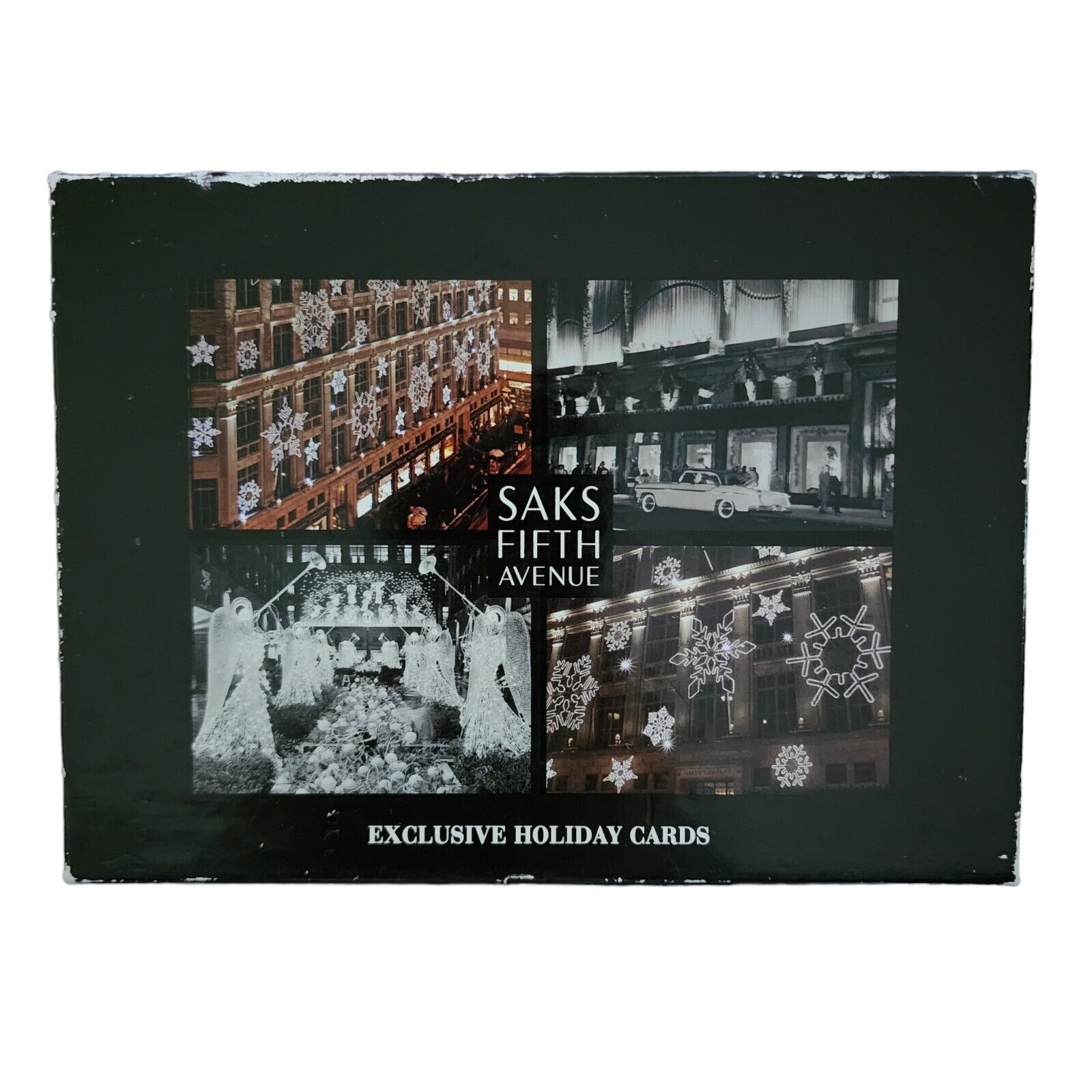 2005 Saks Fifth Avenue Exclusive Holiday Card and Envelopes - Partial Set Of 13