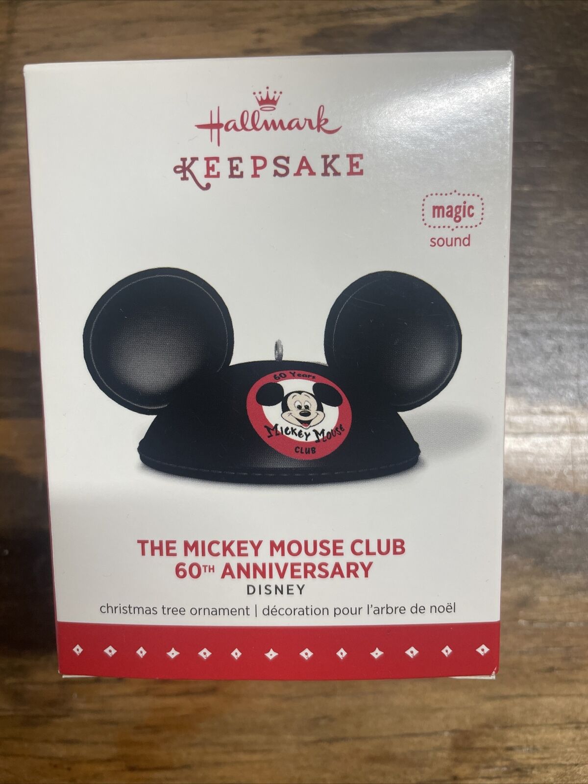 Hallmark Keepsake 2015 The Mickey Mouse Club 60th Anniversary Ornament    NIB
