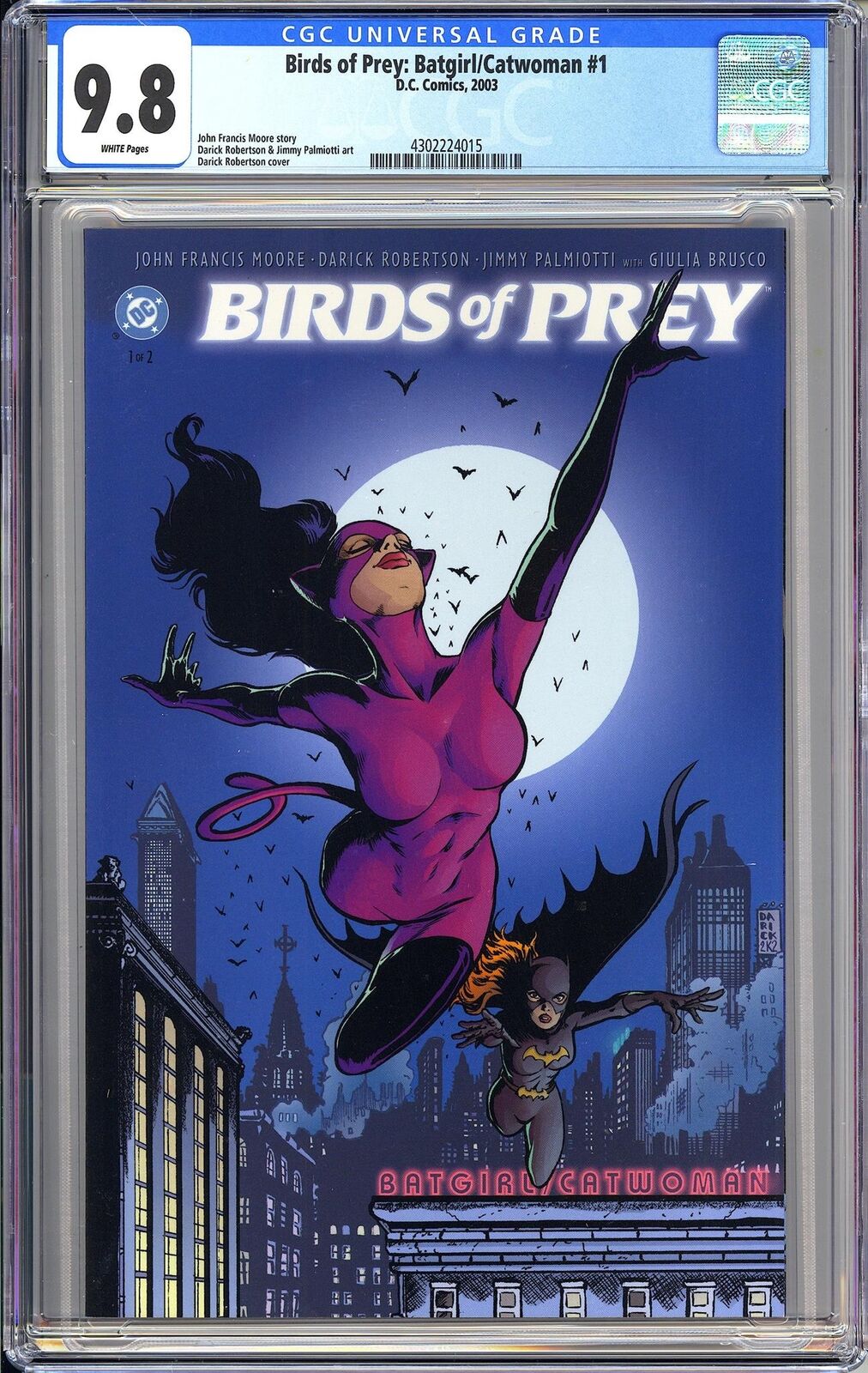 Birds of Prey: Batgirl/Catwoman 1 CGC 9.8 2003 4302224015 Joins Forces
