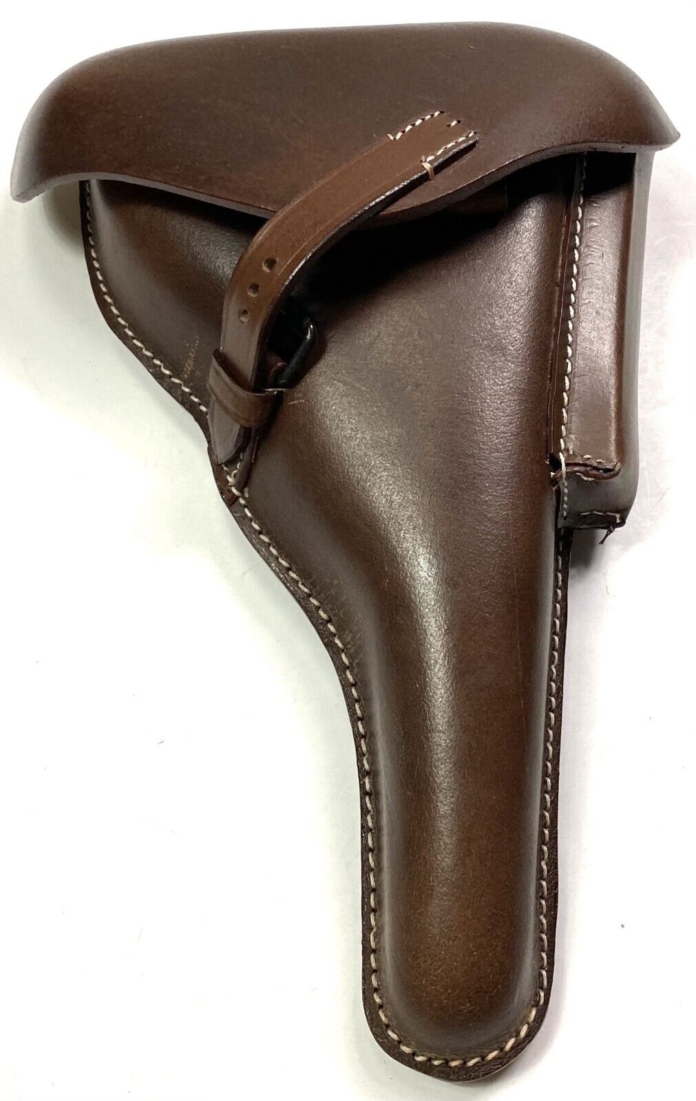 REPRO GERMAN NAVAL LUGER P04 HARDSHELL HOLSTER - BROWN