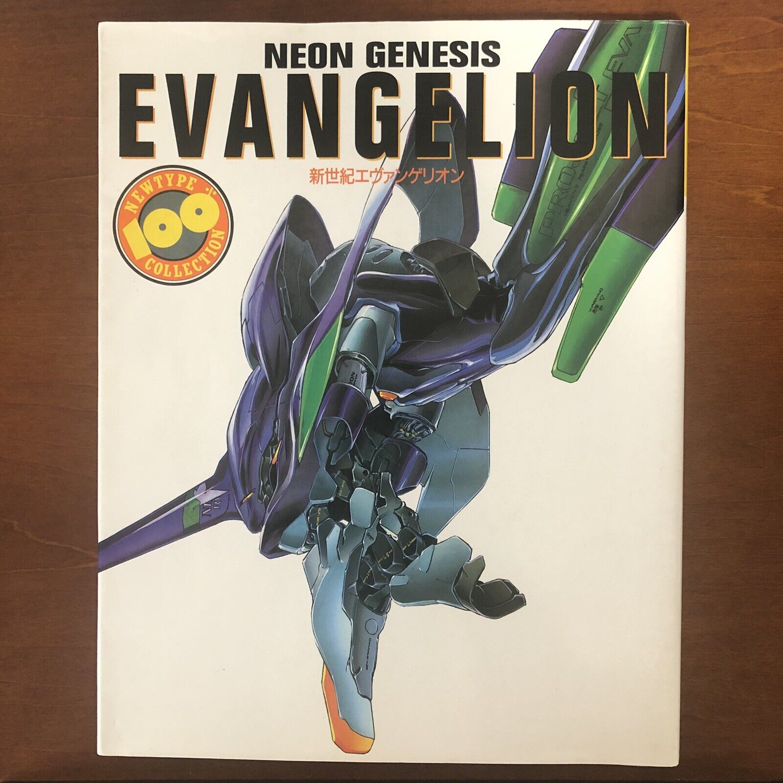 Neon Genesis Evangelion Material Newtype 100 Collection Art Book Illustration