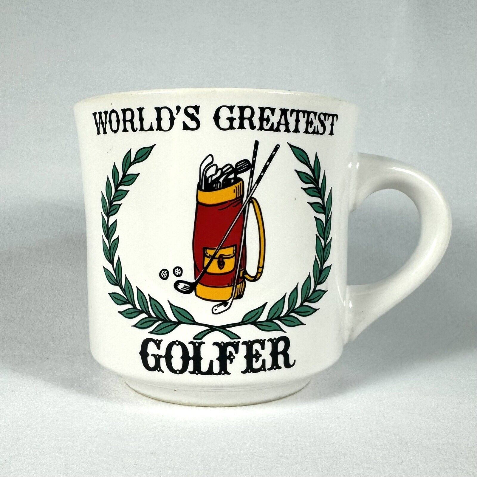  Vintage Papel Mug “World’s Greatest Golfer”