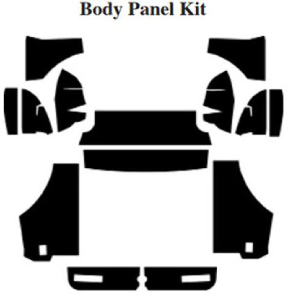 Body Panel Insulation Sound Deadener Kit for 1970-1977 Mercury Comet Coupe