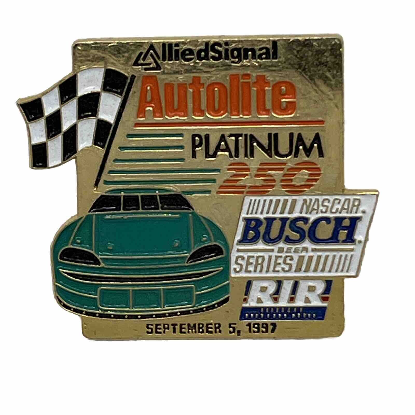 1997 Autolite 250 Richmond Raceway Virginia NASCAR Race Racing Enamel Hat Pin