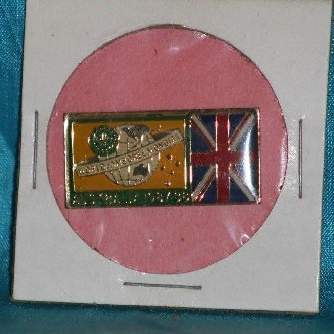 Boy Scouts 1987-1988 Jamboree Australia Hat Pin One Of Many More