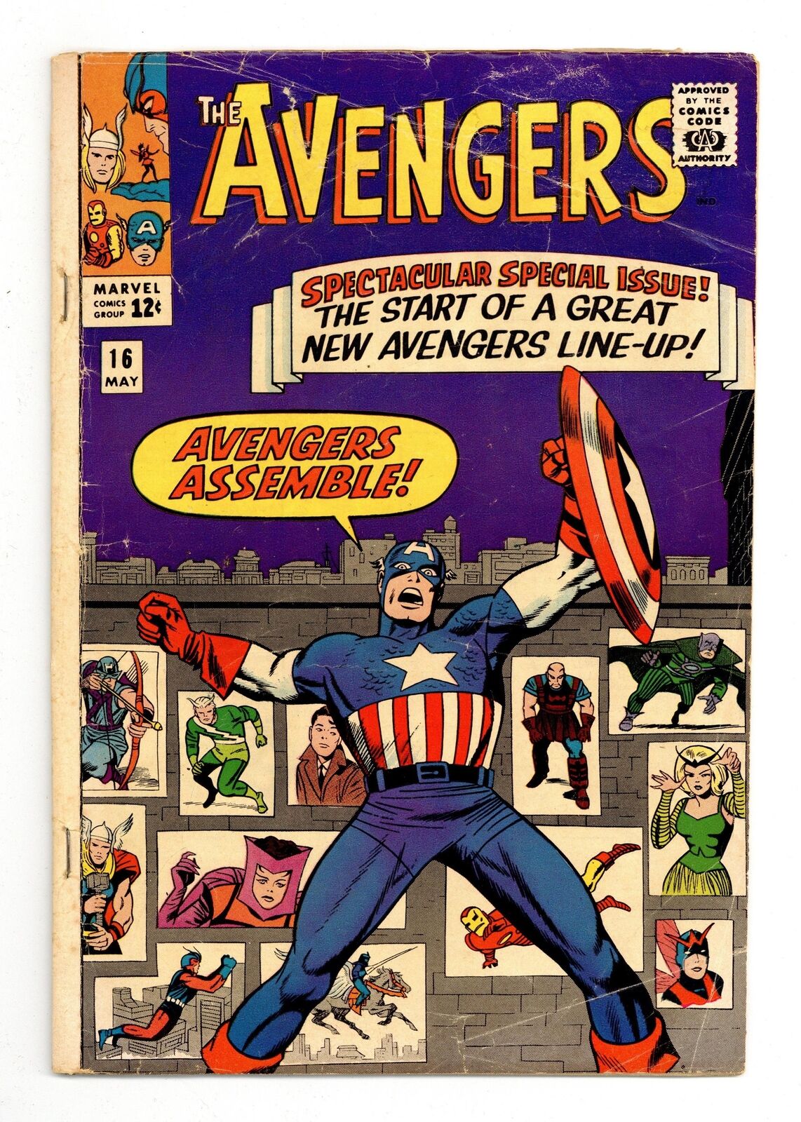 Avengers #16 GD 2.0 1965