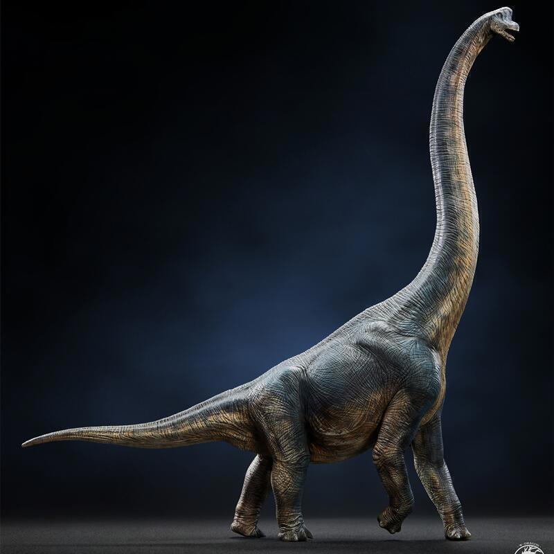 1/35 Giraffatitan Brachiosaurus Sauropoda Dinosaur Statues Collector Figure Toys