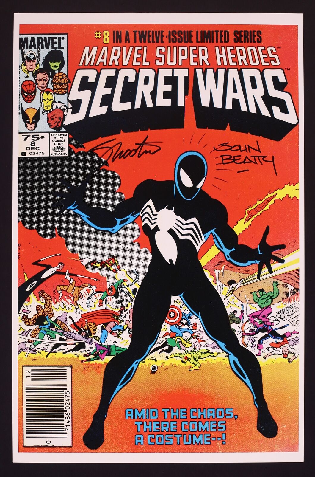 Marvel Super Heroes Secret Wars #8 Cover Print