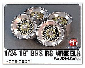 Hobby Design 1/24 BBS RS 18 inch wheel Jdm HD03-0507