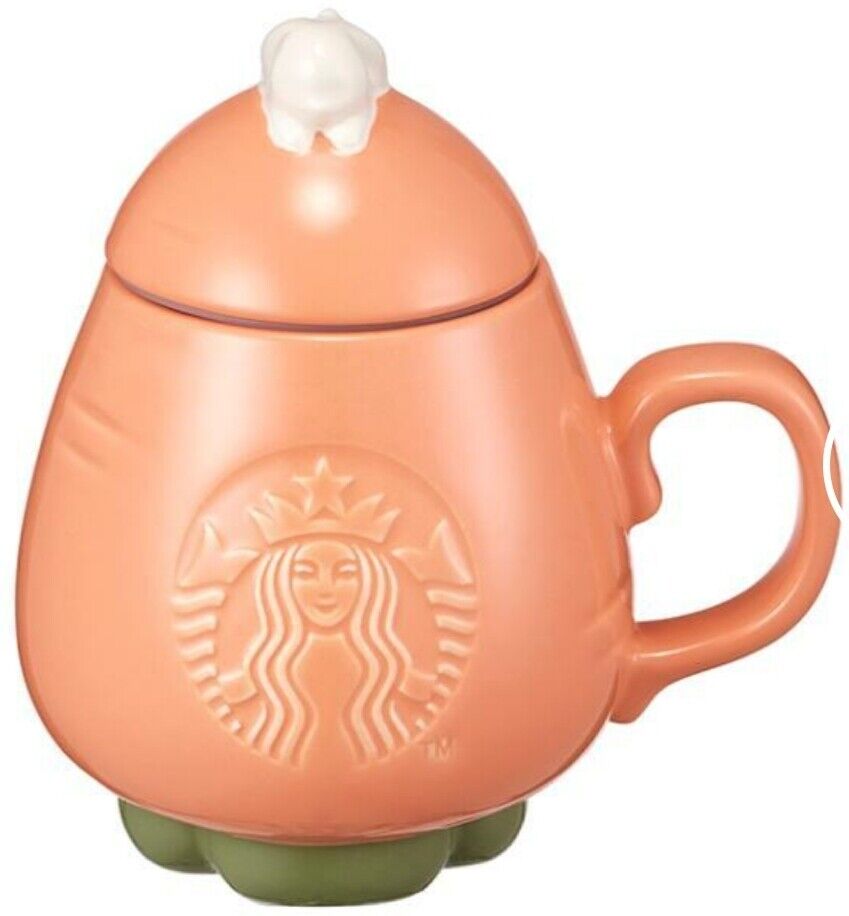 Starbucks korea 2021 21 21 Siren carrot mug & lid 355ml limited
