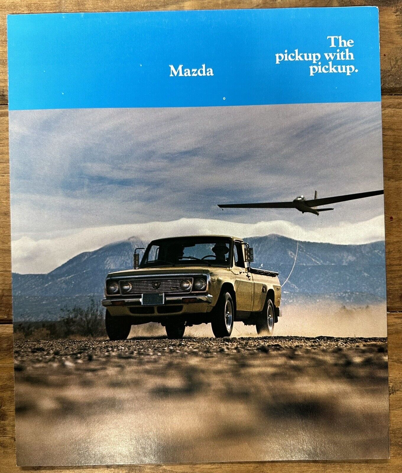 1974 Mazda Dealer Brochure Pickup B1600 Rotary Engine Truck