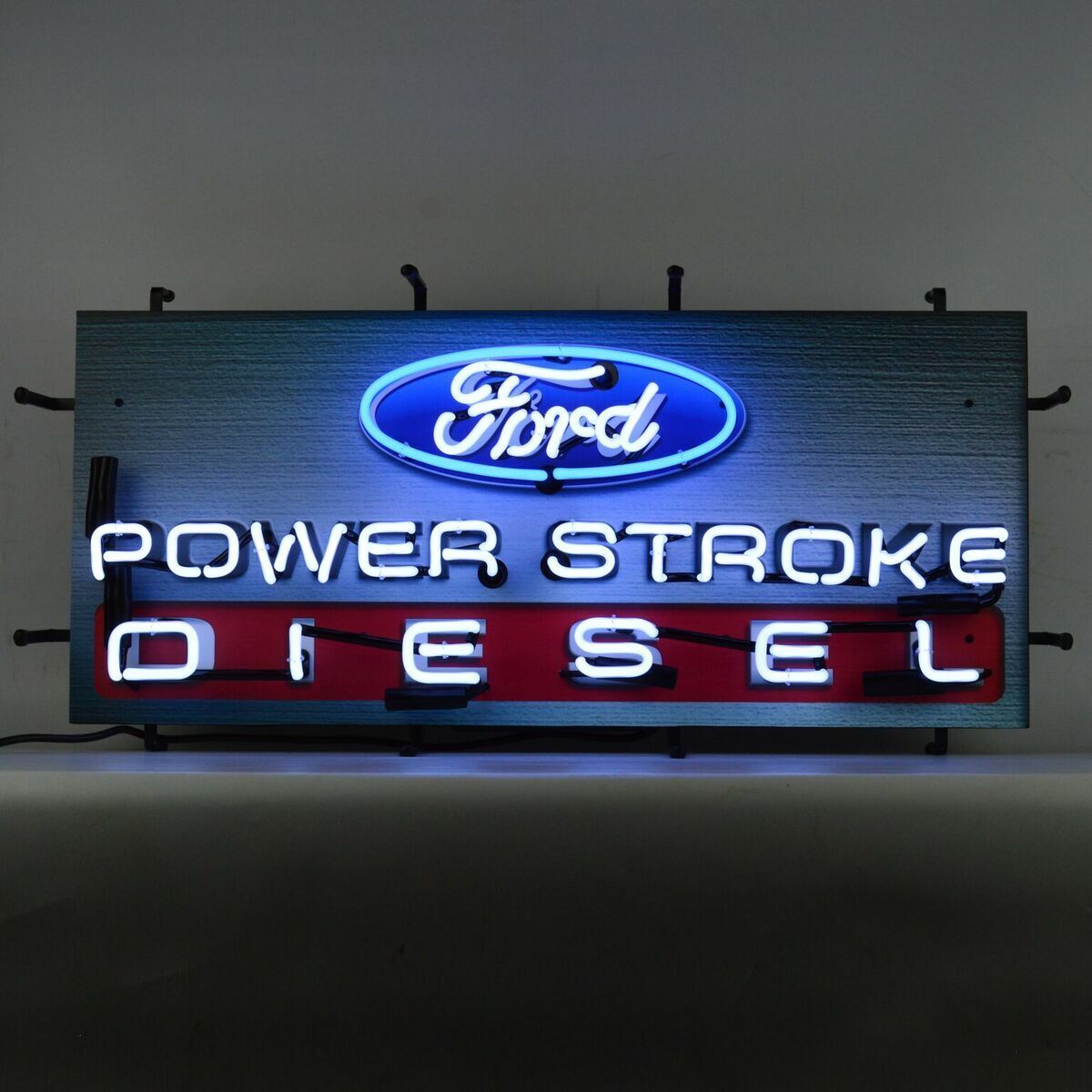 Ford Power Stroke Diesel Car OLP Garage Dealer Neon Sign Backing 33\