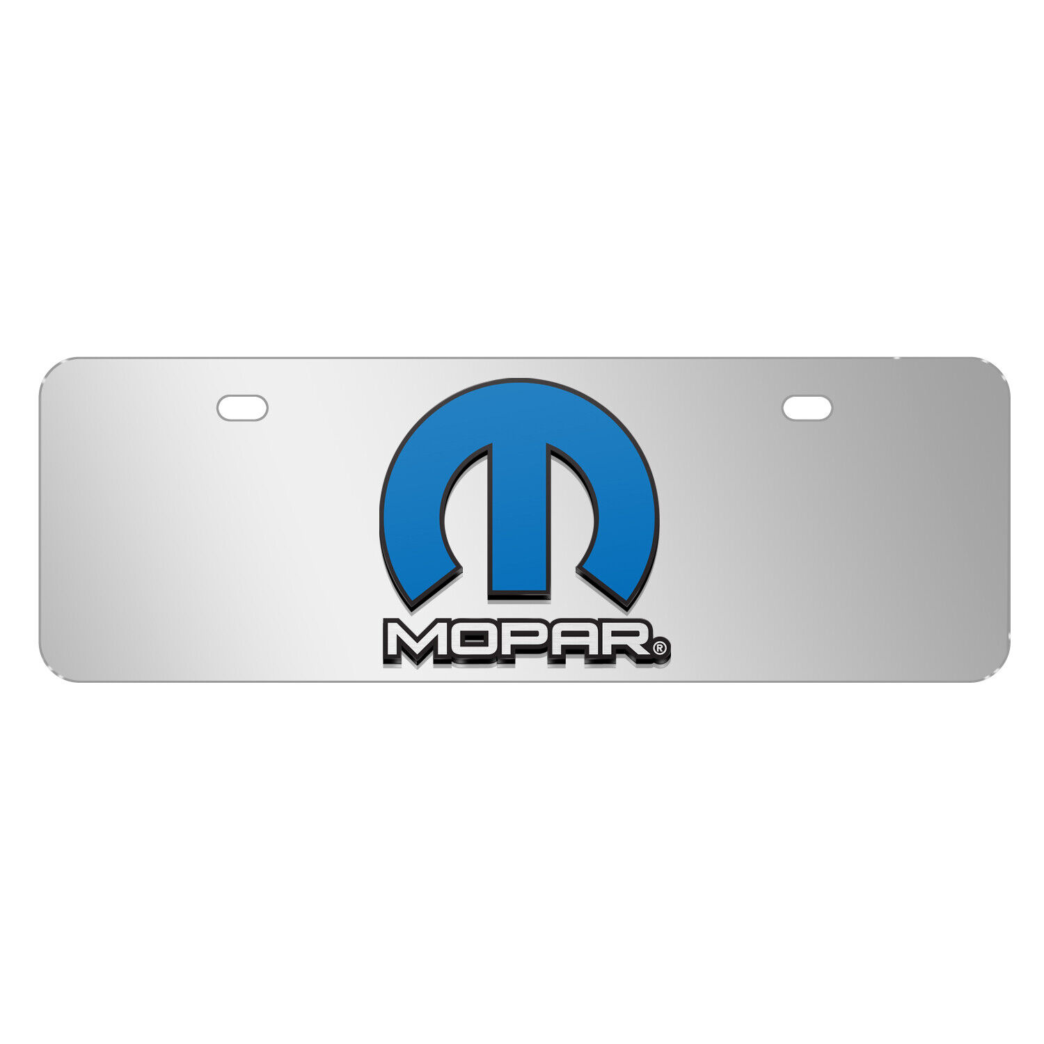 Mopar 3D Logo on Chrome 12