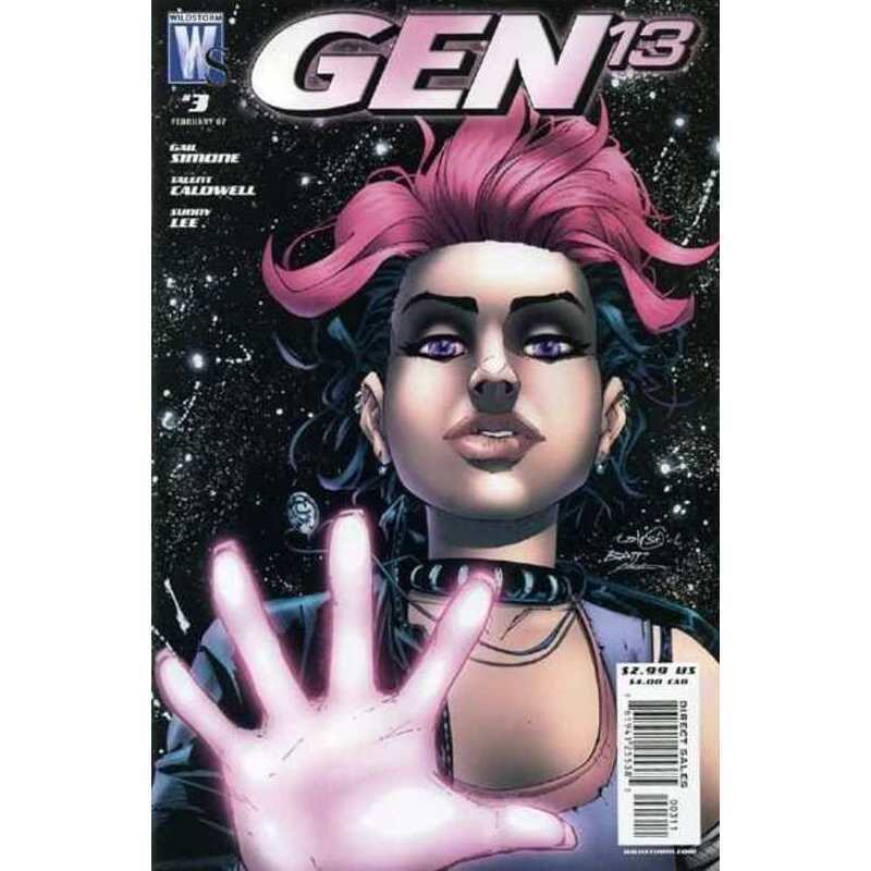 Gen 13 (2006 series) #3 in Near Mint minus condition. DC comics [t\'