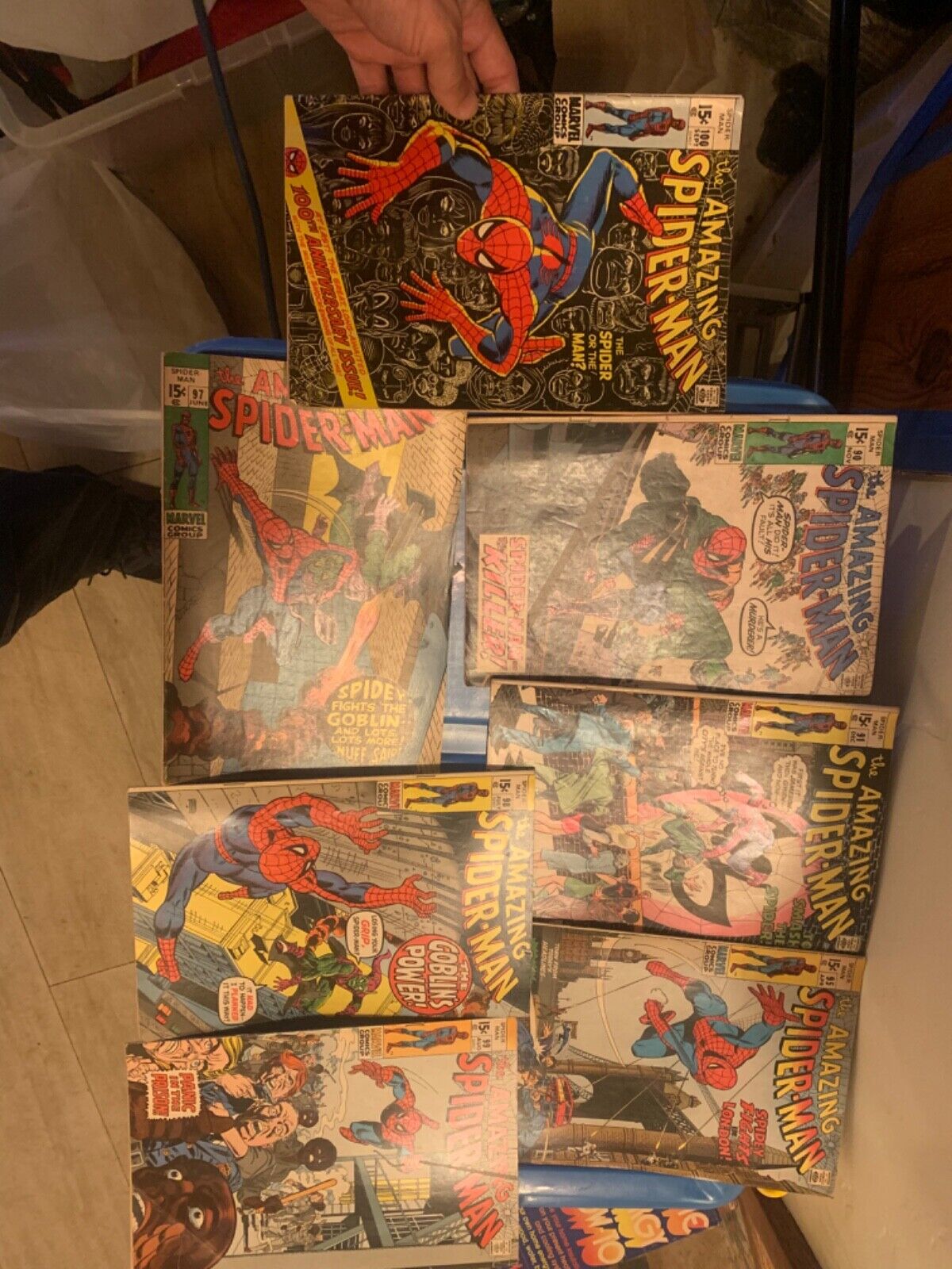 The Amazing Spiderman Lot (90, 91, 95, 97, 98, 99, 100)