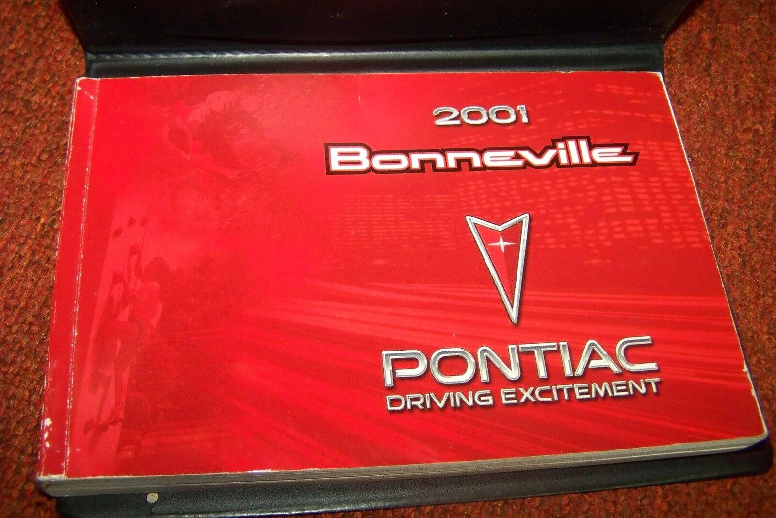 2001 PONTIAC BONNEVILLE original car owners manual