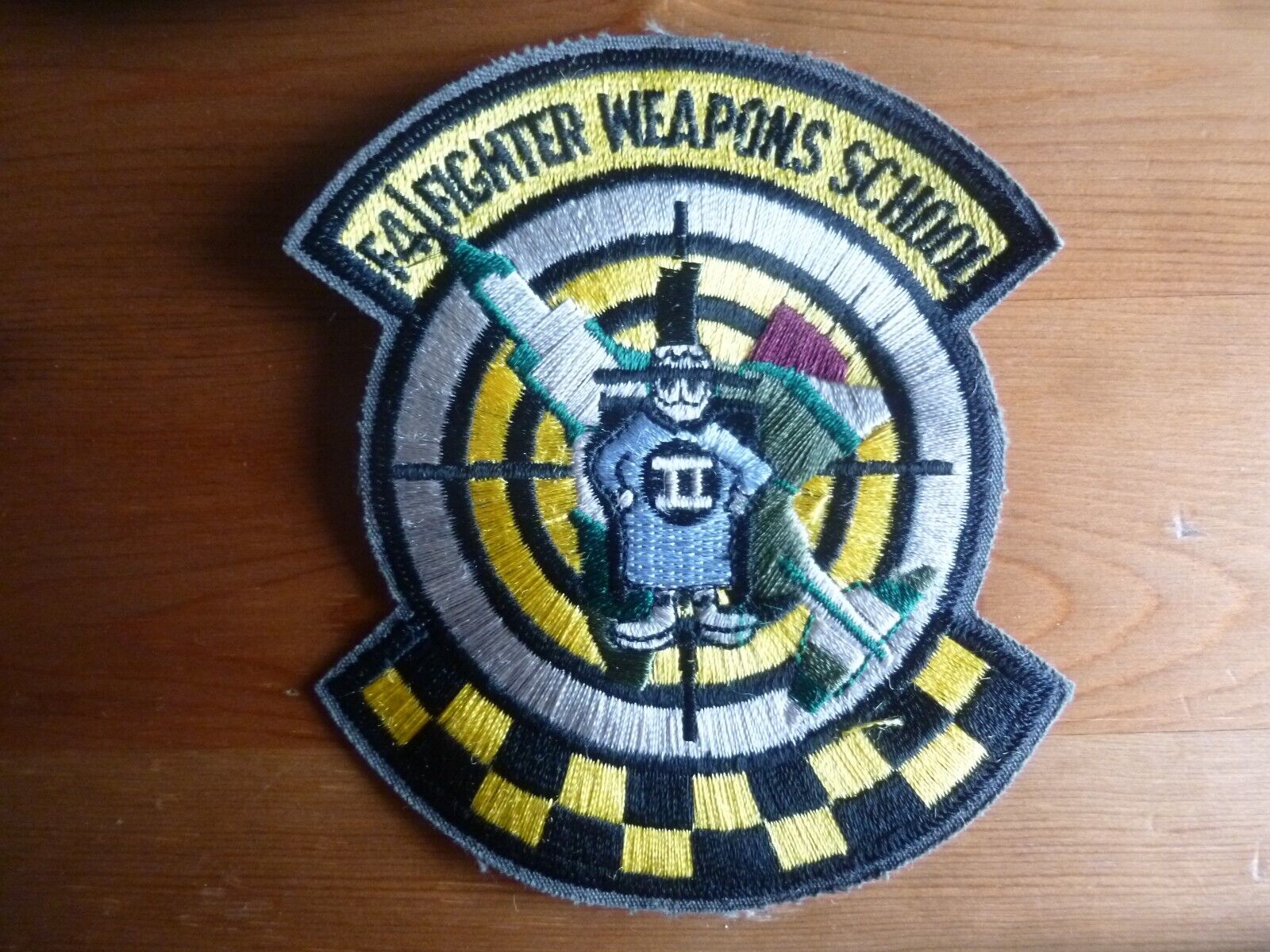USAF F-4 Phantom WEAPONS SCHOOL Patch US Air Force Tactical Fighter Squadron