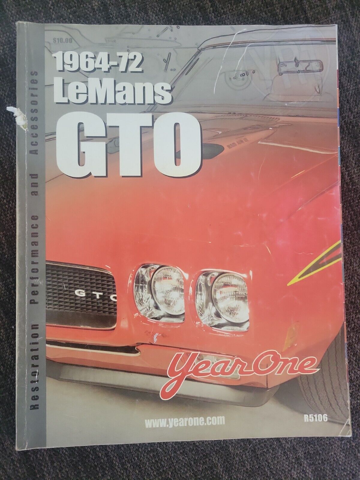 1964-72 LeMans GTO Restoration Performance Accessories Manual Handbook Book