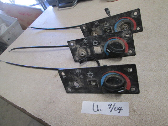 3 Used Red Dot HVAC Panel, Cable, Switch, for Military Vehicle, HMMWV?